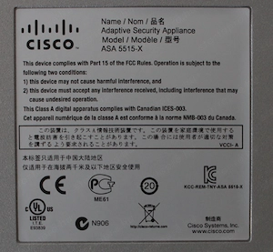 Cisco ASA 5515-X firewall - kép 4