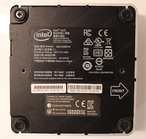 Intel NUC NUC5i5RYH mini számítógép - kép 2