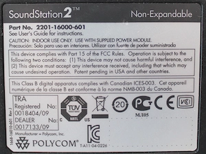 Telefon Polycom SoundStation 2 - kép 5