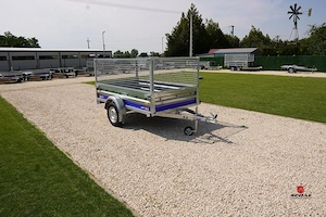 Új billenős utánfutó (230x130cm) rácsos magasítóval 638.000 Ft helyett 608.000 Ft - kép 6