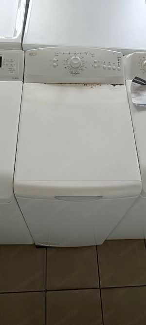 Használt Whirlpool AWE6516 Felültöltős Mosógép [H17642] 1 hónap garanciával