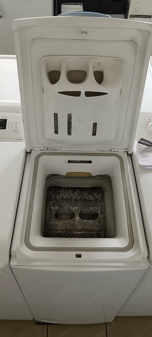 Használt Whirlpool AWE6516 Felültöltős Mosógép [H17642] 1 hónap garanciával - kép 2