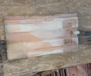 Maradék csornai szalagcserép - kép 2