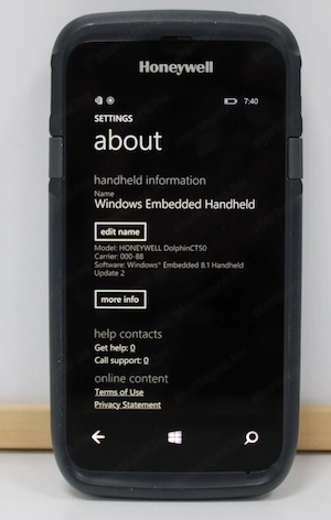 Honeywell Dolphin CT50 mobil számítógép - kép 4