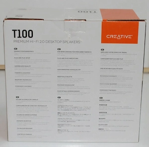 Creative T100 2.0 Speakers - kép 5