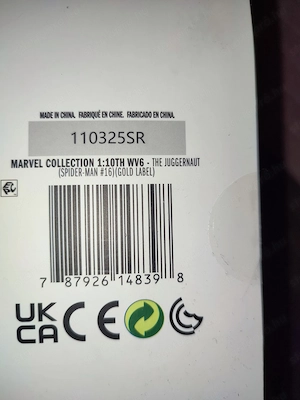 McFarlane Toys Gold Label Juggernaut statue dobozos bontatlan 1:10 - kép 5