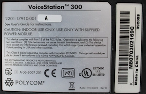 Telefon Polycom VoiceStation 300 - kép 4