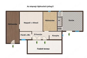 Pesterzsébet központjához közel, csendes kertvárosi utcában felújított, szigetelt téglaházrész eladó - kép 4