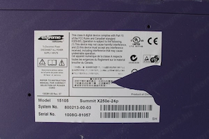 Extreme Networks Summit X250e-24p - kép 4
