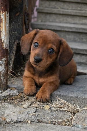 Vörös törpe tacskó, 