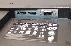 Monitor HP P224 21.5" - kép 4