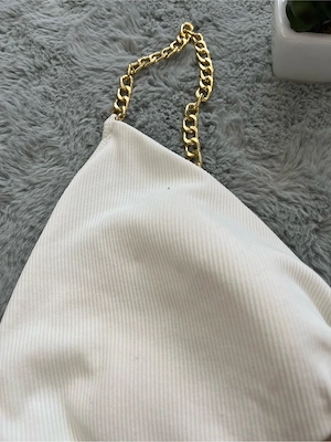 Láncos pántú női top - kép 3