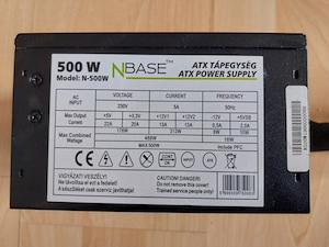 500W tápegység eladó (VGA csati) - kép 2