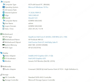 HP ProBook 440 G5 i5-8250U - kép 5