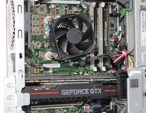 PC HP EliteDesk 800 G3 i5-7500 16GB 256SSD+2TB HDD GeForce GTX 1080 FH - kép 3