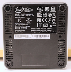 Intel NUC D54250WYKH mini számítógép - kép 3