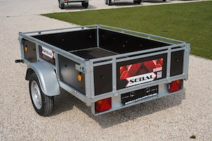 Áprilisi akcióval - új billenős utánfutó (200x132cm) forgalomba helyezve - bruttó 505.000 Ft - kép 4