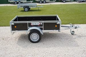 Áprilisi akcióval - új billenős utánfutó (200x132cm) forgalomba helyezve - bruttó 505.000 Ft - kép 3