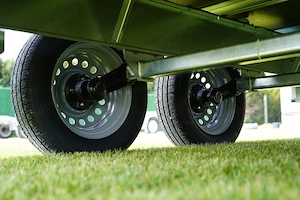 Áprilisi akcióval - új alsókerekes utánfutó (330x150cm) forgalomba helyezve - bruttó 874.000 Ft - kép 7