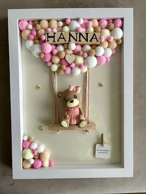 Pompon Memories   egyedi, kézzel készült névre szóló pompon dekoráció - kép 7