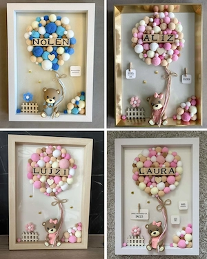 Pompon Memories   egyedi, kézzel készült névre szóló pompon dekoráció - kép 6