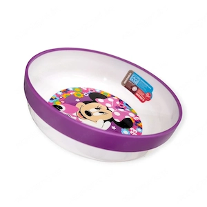 Minnie Mouse Minnie egér műanyag gyerek tál csúszásgátlóval 14,5 cm