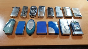 Öngyújtó gyűjtemény eladó, 15db