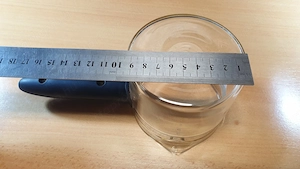 4 személyes kávékiöntő üveg edény eladó - kép 10