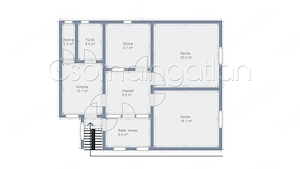 Szany - 3 szoba nappalis családi ház eladó - kép 12