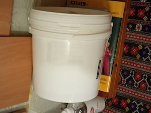 5 literes élelmiszeripari mŰanyag vödör tetővel 5 db 2500 Ft óbuda Eladó 1x használt műanyag vödrök  - kép 2