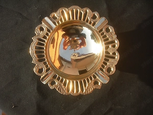 Réz hamutál indiai.228 gramm 15 cm átmérő.Bontatlan csomagolásban.