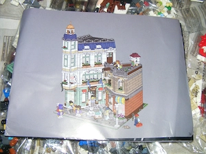 Lego komp. Creator Icons 11371 Bevásárlóutca moduláris ház 3456db Lepin ÚJ - kép 7