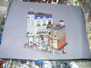 Lego komp. Creator Icons 11371 Bevásárlóutca moduláris ház 3456db Lepin ÚJ - kép 8