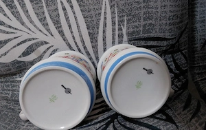 Hollóházi készletek,bögre és váza - kép 3