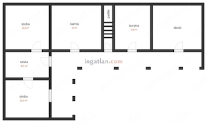 Tiszasason téglaoszlopos tornácos családi ház eladó. - kép 2