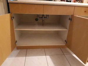 Konyhaszekrény alsó 60x200cm széles mosogatóval megkímélt - kép 3