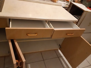 Konyhaszekrény alsó 60x200cm széles mosogatóval megkímélt - kép 6