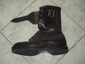 Újszerű magyar barna surranó katonai bakancs nr.7 (40-es) - kép 5