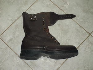 Újszerű magyar barna surranó katonai bakancs nr.7 (40-es) - kép 9
