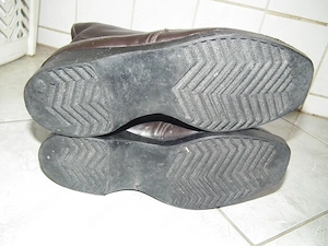 Újszerű magyar barna surranó katonai bakancs nr.7 (40-es) - kép 3