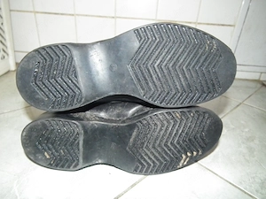 Szép magyar fekete surranó katonai bakancs nr.5 (42-es) - kép 3