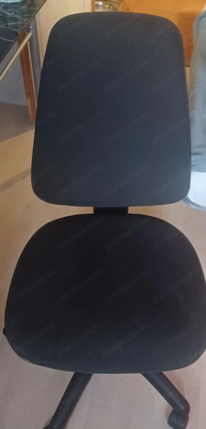 Fekete forgószék állítható - kép 2