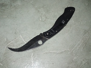 Spyderco Civilian bicska horgászkés zsebkés kemping-túra kés - kép 9