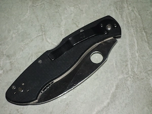 Spyderco Civilian bicska horgászkés zsebkés kemping-túra kés - kép 6