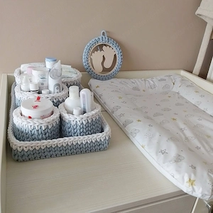 kézzel horgolt pelenkázó szett eladó vagy rendelhető!