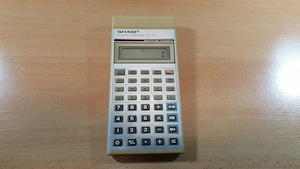 Sharp EL-530 számológép eladó gyűjtőnek, nem működik