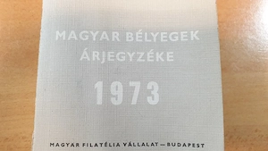Magyar bélyegek árjegyzéke 1973 gyűjtői könyv eladó - kép 2