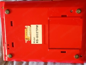 Datacorp Harmony RS-802 TPM modellű piros vezetékes nyomógombos telefon ára 9000ft óbuda retro telef - kép 2