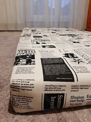 Szivacs matrac (ÚJ) Levehető és mosható húzattal - kép 2