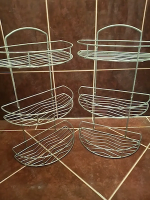 Fürdőszobai kelléktárolók 2db, jó állapotban ELADÓK! - kép 4